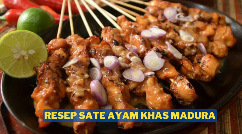 sate ayam kambing khas madura